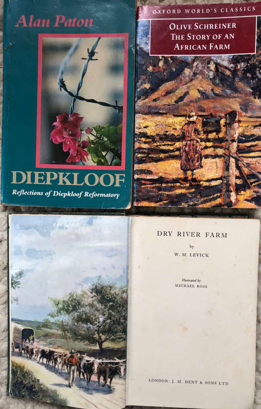 DRY RIVER FARM BY WM LEVICK, DIEPKLOOF BY ALAN PATON & STORY OF AN AFRICAN FARM BY OLIVE SCHREINER