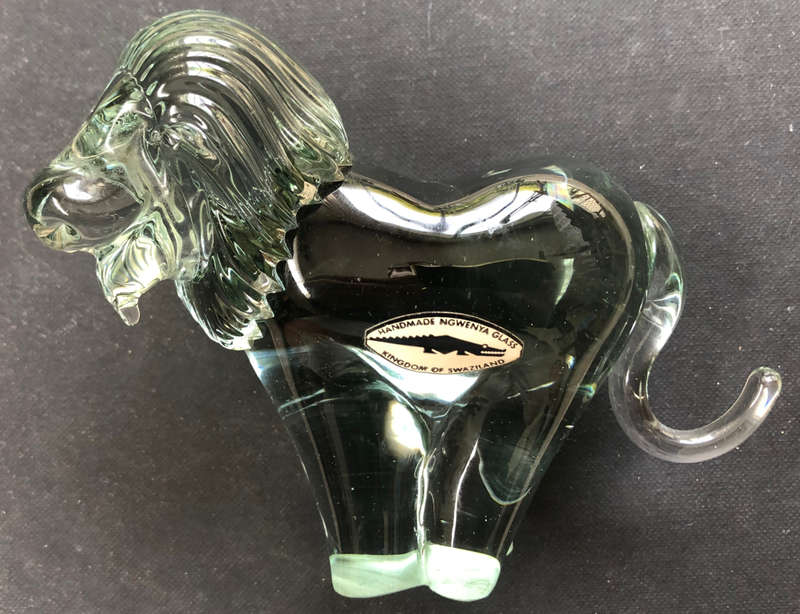 GLASS LION NGWENYA SWAZILAND