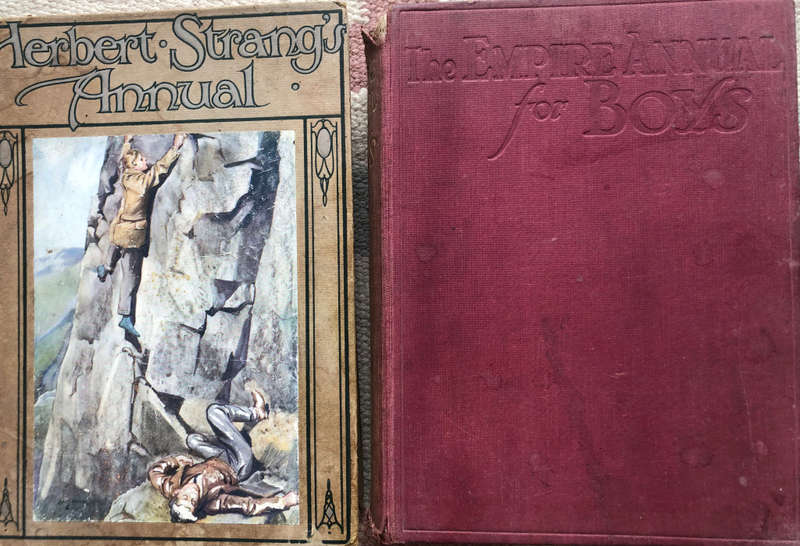 HERBERT STRANG`S ANNUAL 1945 AND EMPIRE ANNUAL FOR BOYS 1917