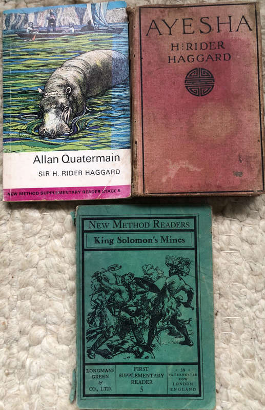 KING SOLOMON`S MINES, ALLAN QUATERMAIN AND AYESHA 1919 ALL BY H RIDER HAGGARD