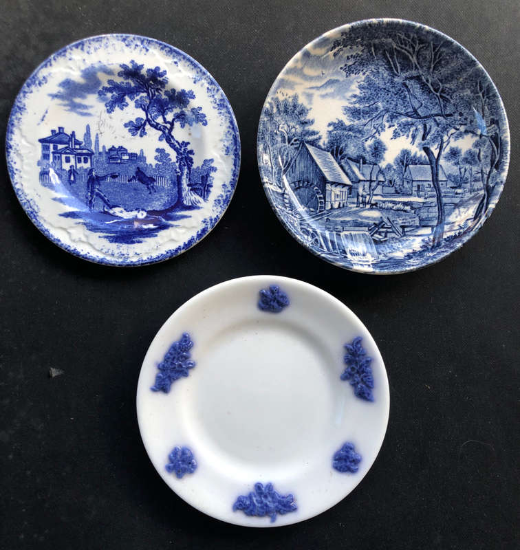 FOLEY, RIDGWAYS AND JOHNSON BROTHERS BUTTER PAT OR APPETIZER PLATES