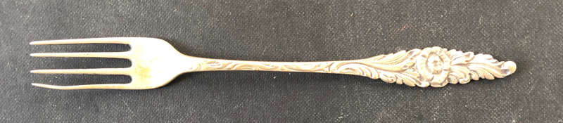 SILVER DUTCH FORK HALLMARKED 1884