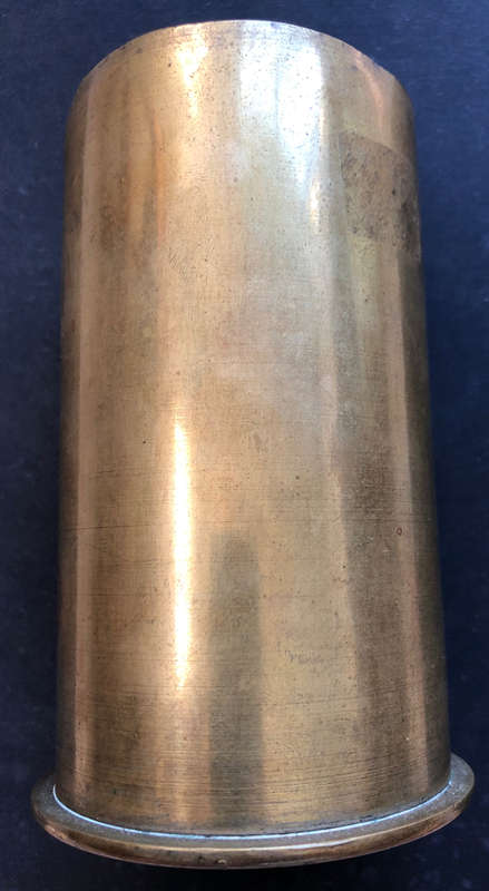 SHELL CASING 75MM BERNDORF 1900 BOER WAR