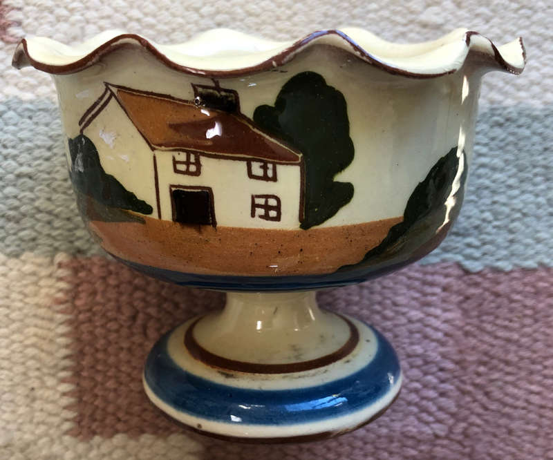 MOTTO WARE CREAM BOWL AFRIKAANS