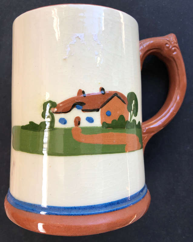 MOTTO WARE BEER TANKARD