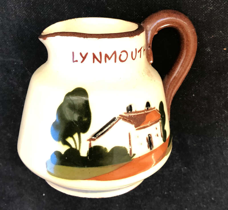 MOTTO WARE CREAM JUG