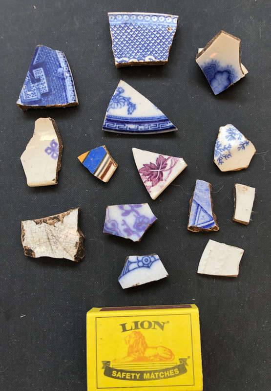 SHIPWRECK SHARDS OF PORCELAIN