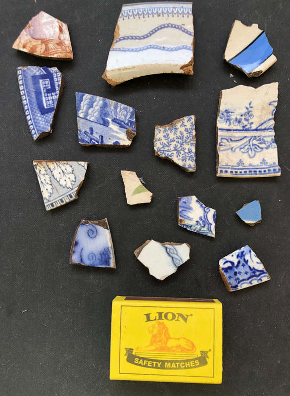 SHIPWRECK SHARDS OF PORCELAIN