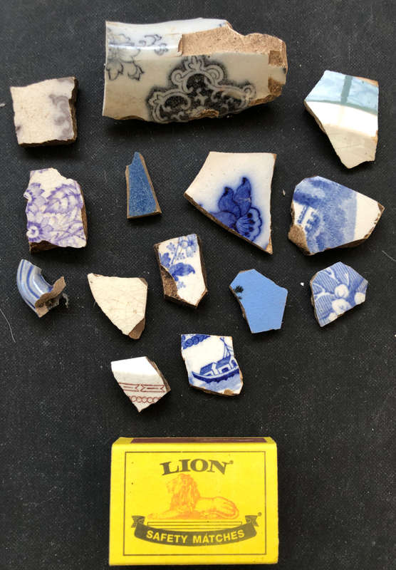 SHIPWRECK SHARDS OF PORCELAIN