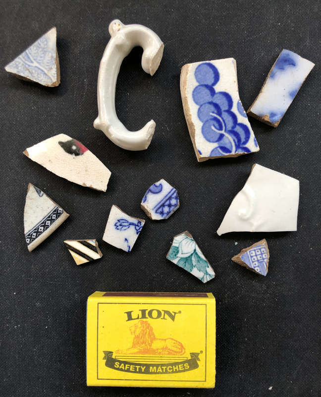 SHIPWRECK SHARDS OF PORCELAIN