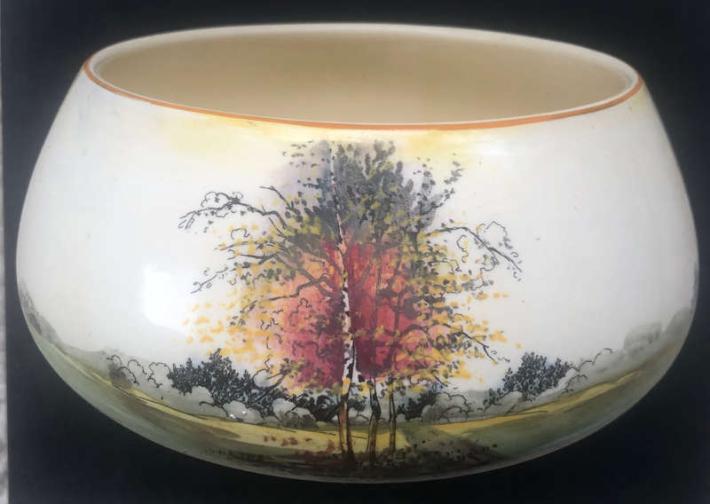 ROYAL DOULTON AUTUMN GLORY CIRCULAR BOWL