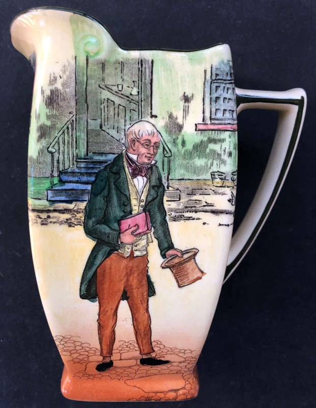 ROYAL DOULTON DICKENS TOM PINCH FRIAR PITCHER D5175