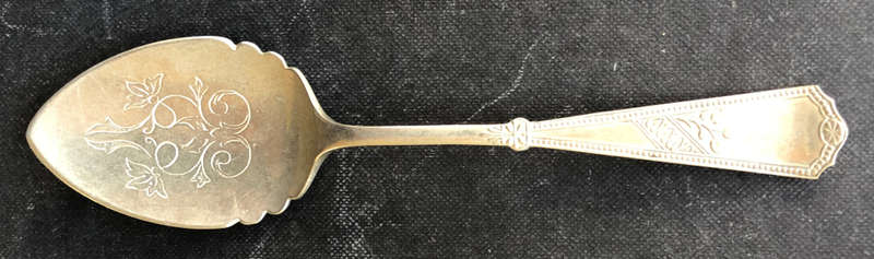 JAM SPOON 1889 BRAZILIAN NICKLE SILVER D&A