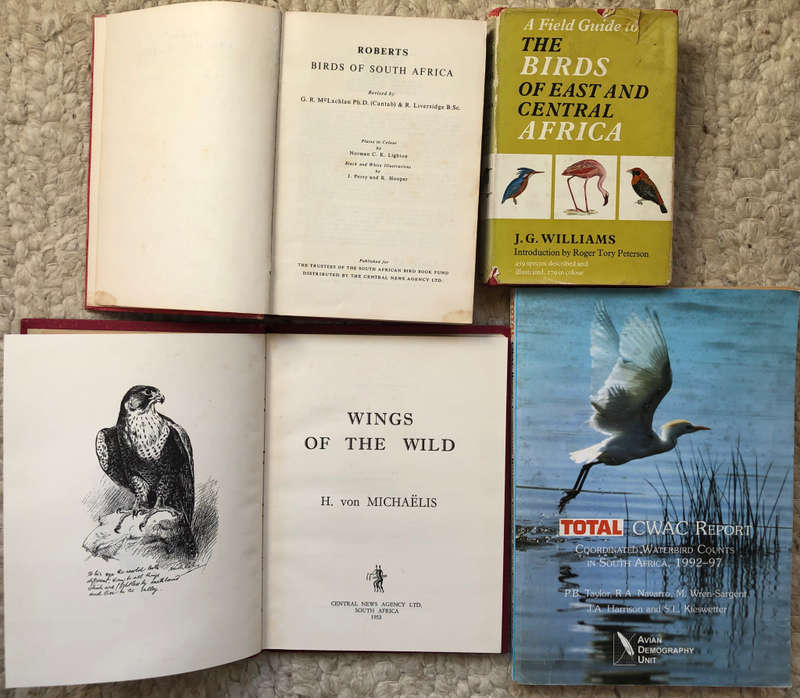 COLLECTION OF FOUR BIRD BOOKS