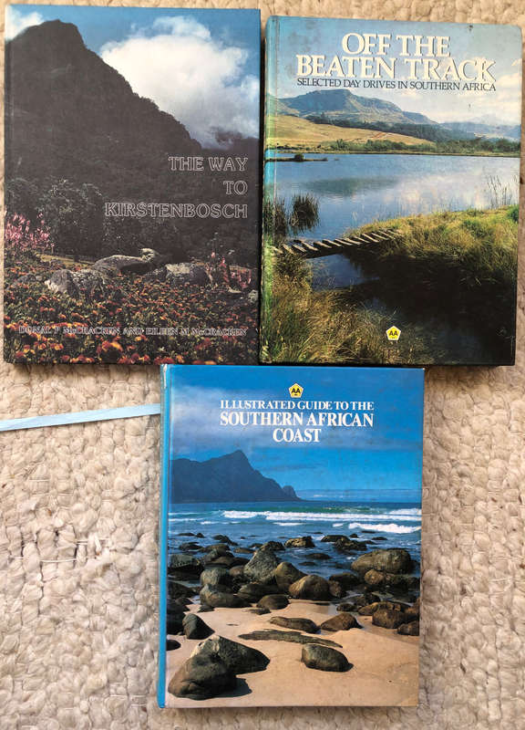 WAY TO KIRSTENBOSH, AA GUIDE TO SOUTHERN AFRICAN COAST AND AA OFF THE BEATEN TRACK 3 BOOKS