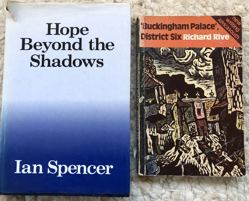 BUCKINGHAM PALACE DISTRICT SIX BY RICHARD RIVE AND HOPE BEYOND THE SHADOWS BY IAN SPENCER
