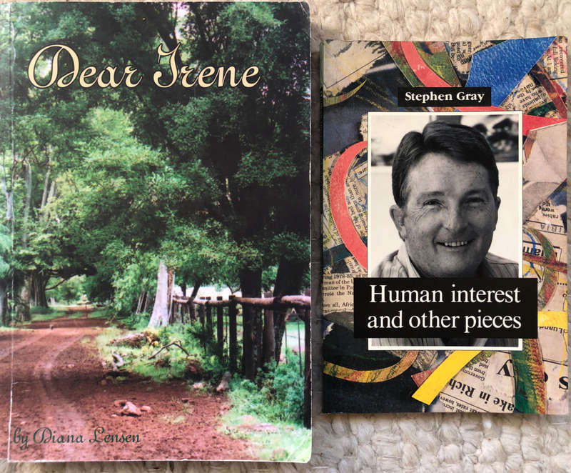 HUMAN INTEREST AND OTHER PIECES BY STEPHEN GRAY AND DEAR IRENE BY DIANA LENSEN BOTH FIRST EDITIONS