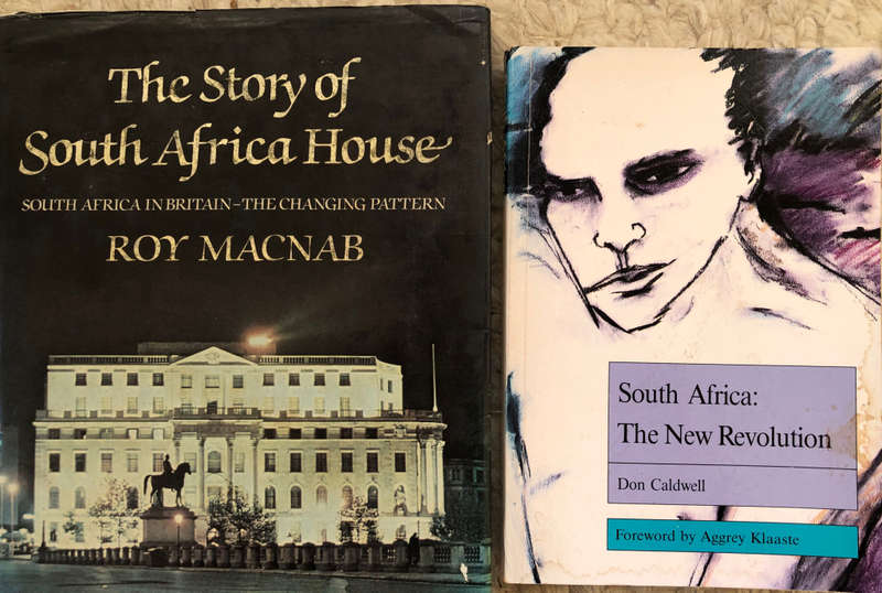 THE STORY OF SOUTH AFRICA HOUSE BY ROY MACNAB AND SOUTH AFRICA: THE NEW REVOLUTION BY DON CALDWELL