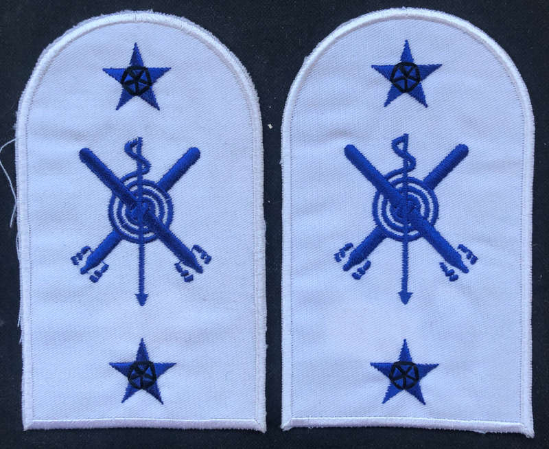 MILITARY EMBROIDERED EPAULETTES