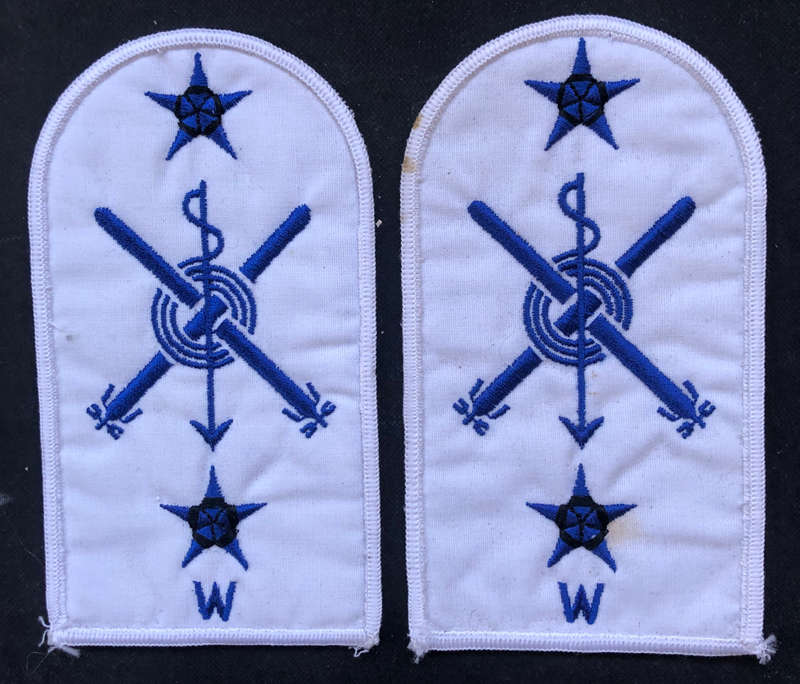 MILITARY EMBROIDERED EPAULETTES