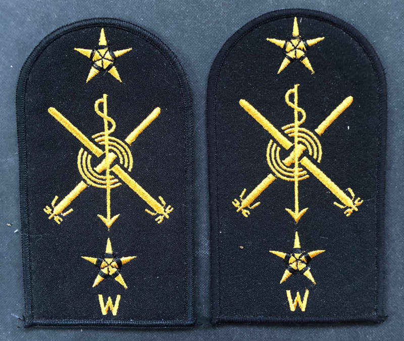 MILITARY EMBROIDERED EPAULETTES