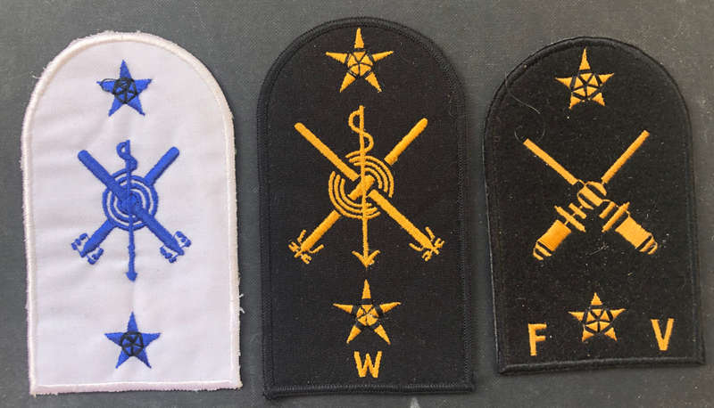 MILITARY EPAULETTES COLLECTION OF THREE SINGLES