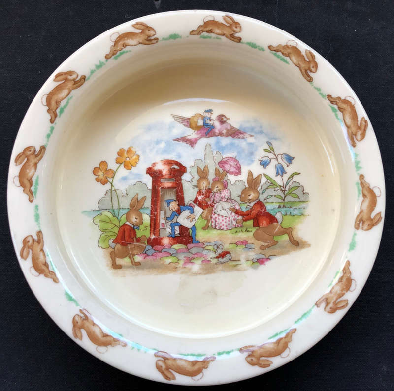 BUNNYKINS ROYAL DOULTON PORRIDGE BOWL