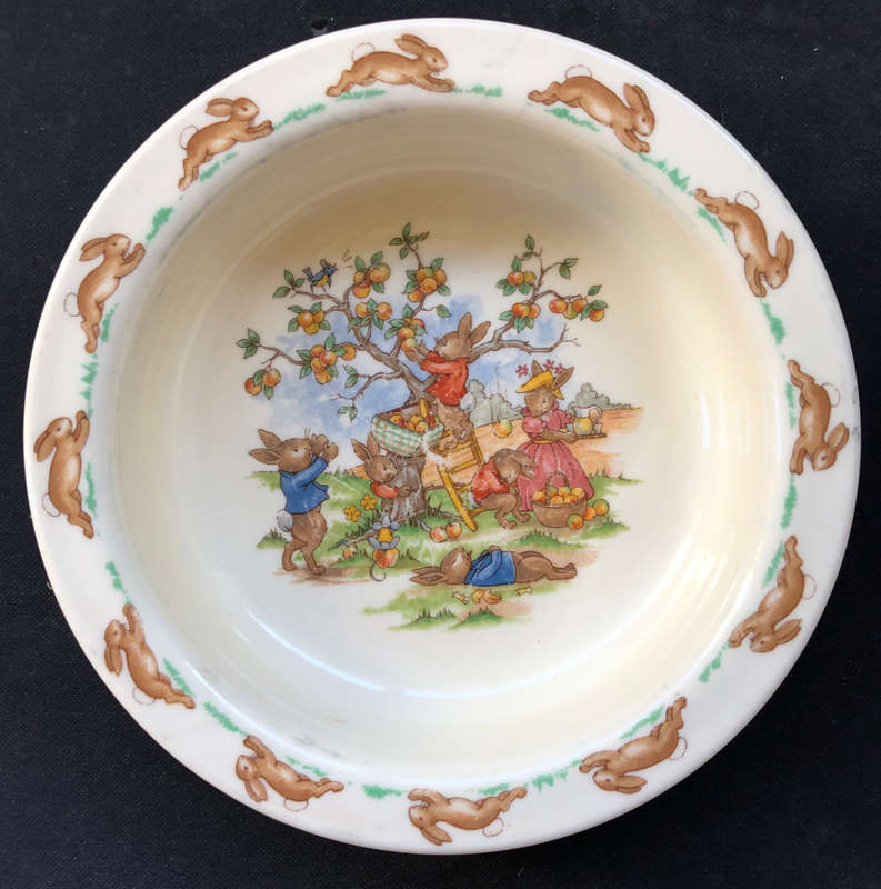 BUNNYKINS ROYAL DOULTON PORRIDGE BOWL