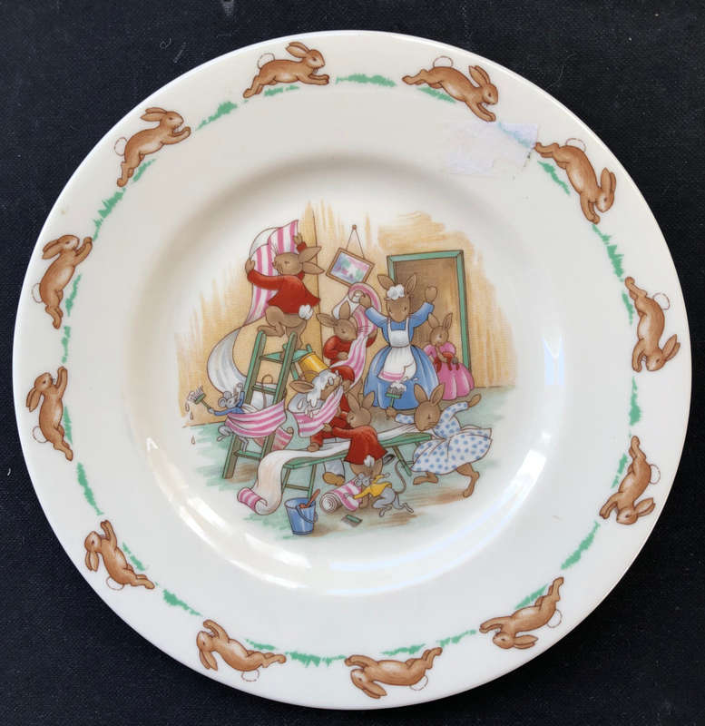BUNNYKINS ROYAL DOULTON SIDE PLATE