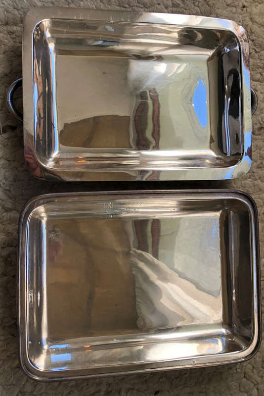 EPNS SILVER PLATED ENTREE DISH