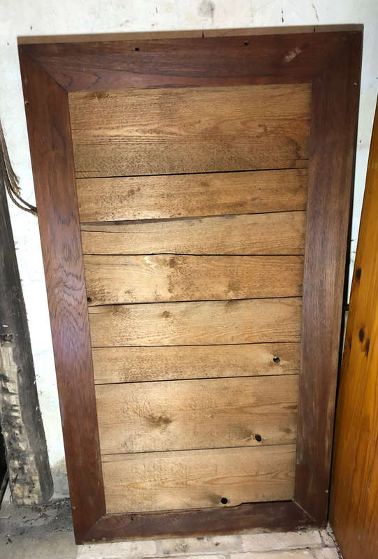FRAME PICTURE OAK VERY LARGE VINTAGE