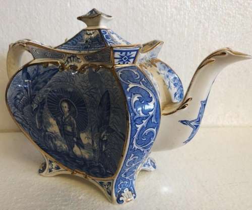 Blue and White Teapot 1889
