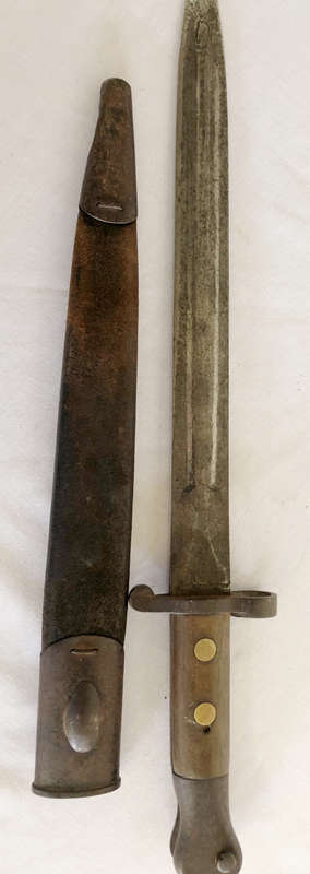Wilkinson Sword Lee Medford Bayonet with Original Scabbard