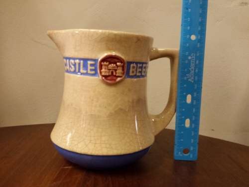 Vintage Castle Beers Beer Jug