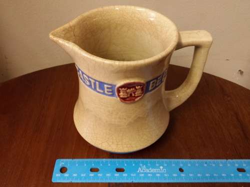 Vintage Castle Beers Beer Jug
