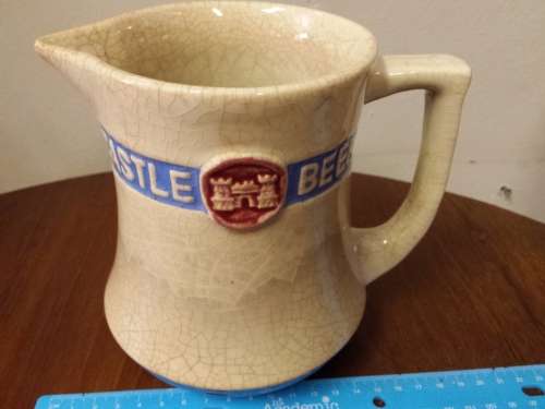 Vintage Castle Beers Beer Jug