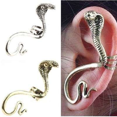 Cobra Ear Cuff - Bronze