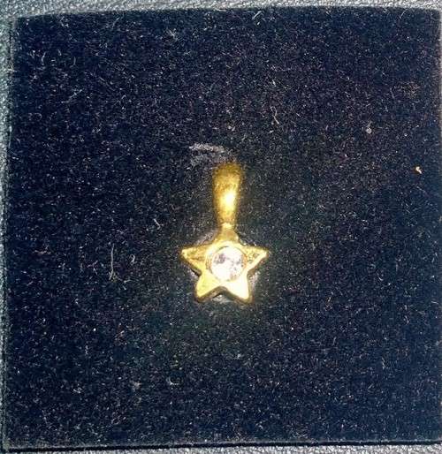 Gold Star Pendant