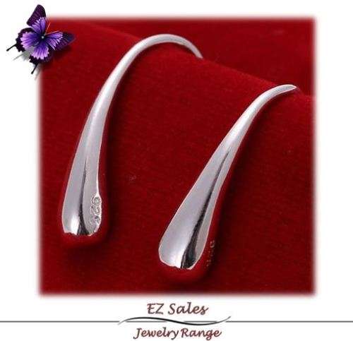 Water Drop Threader Earrings