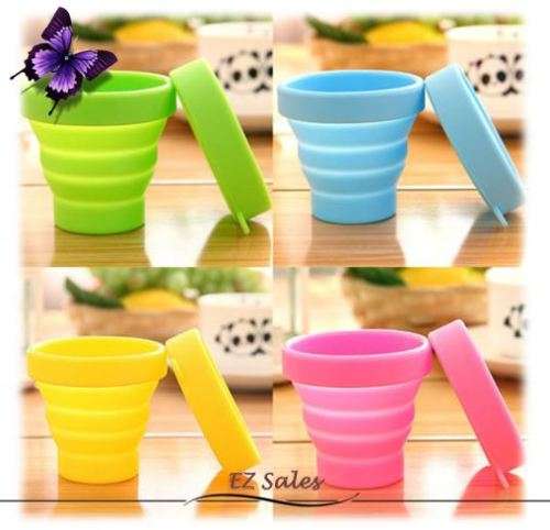 Silicone Retractable Drinking Cup