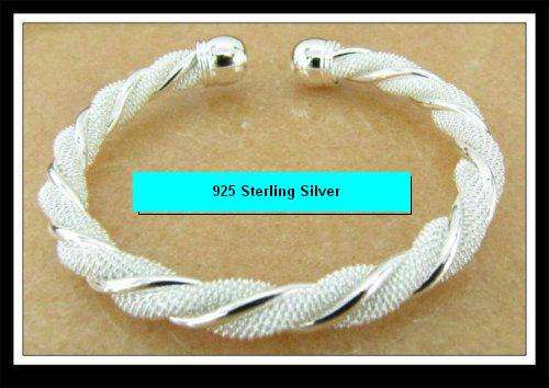 925 STERLING SILVER TWIST BRACELET