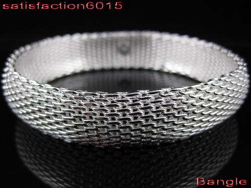 925 Sterling Silver Satisfaction Mesh Bracelet -Tiffany's Replica