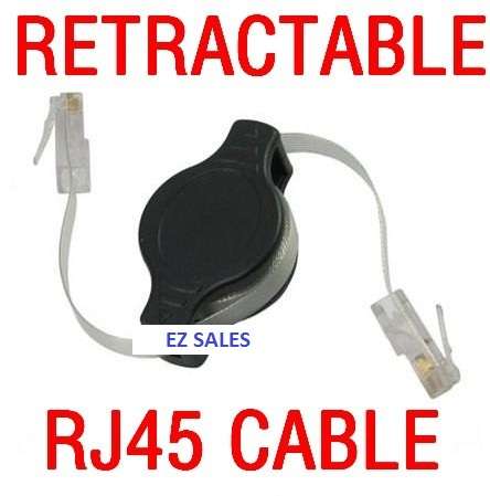 Retractable LAN Ethernet RJ45 Network Cable