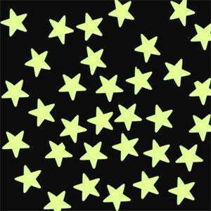 Glow in the dark stars (10)