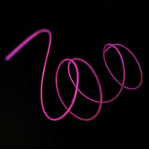90cm EL Wire 2.3mm Neon Pink Light Inverter 24V DC - Sale item