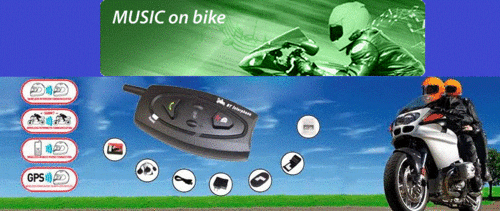 BIM Interphone / Bluetooth motorcycle helmet intercom (Set of two)