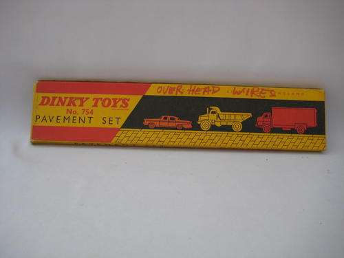 Dinky Toys no. 754 - Pavement Set  - Box only - 1/43 Scale