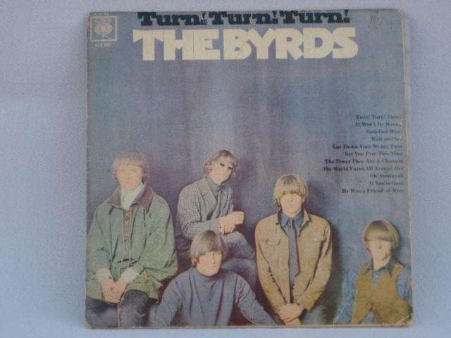 South African Miniature Record Promotion Item - The Byrds 100 mm diameter