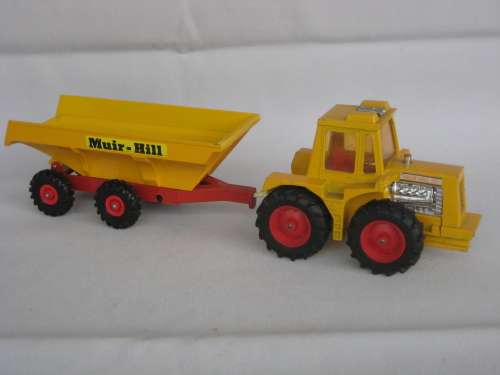 Matchbox Super King K-5 Tractor + Tipping Trailer - Scale 1/43