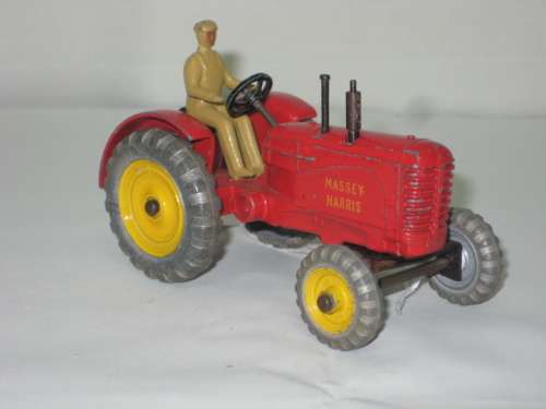 Dinky Massey Harris Tractor - No. 27a/300